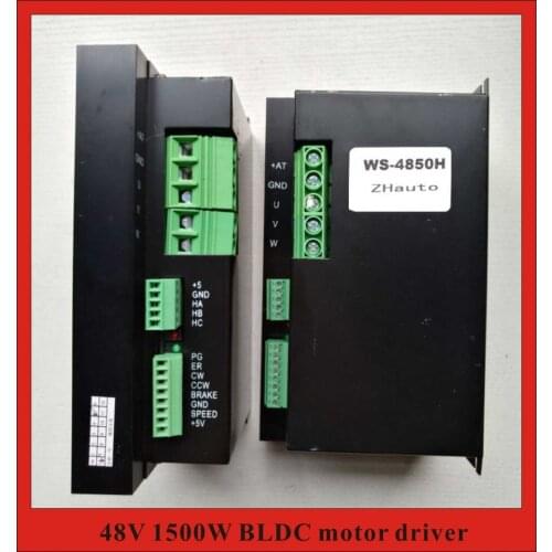 1pcs/lot 48V BLDC Motor Driver 20-50VDC 1500W Brushless DC Motor Driver WS-4850H