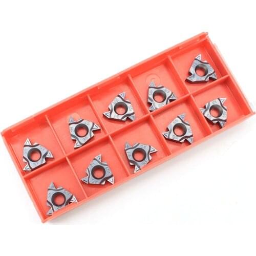 10pcs 16ERM AG 55 IC908 Carbide Inserts plate high quality CNC Threaded blade Lathe cutter tool turning tools
