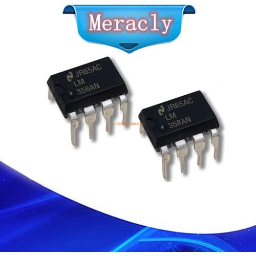 10PCS/Lot LM358 LM358P HA17358 LM358N DIP-8 Original New IC Chip