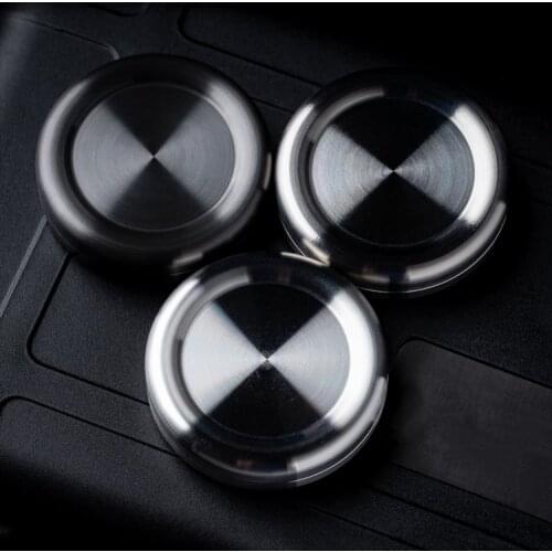 40mm Metal Pop Coin PPB Fidget Spinner Fingertip Push Cards Tide Play EDC Magnetic Finger Stress Reliever Pocket Toy Funny Gifts