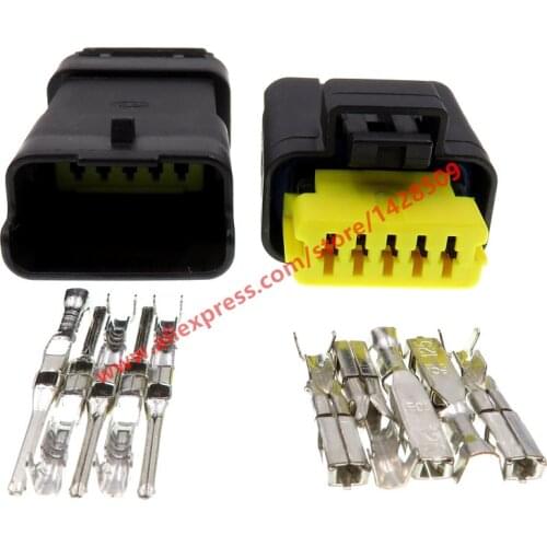 5 Sets 5 Pin Female Male 1.5mm Waterproof Automobile Auto Electric Wire Connector 211PC052S0081 211 PC052S0081