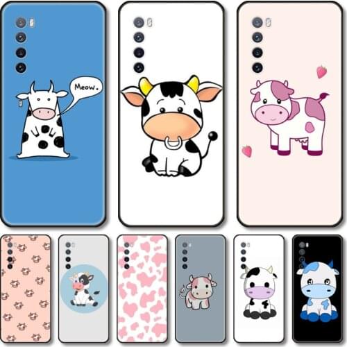Little cows Phone Case For Huawei Nova 2 3 4 5 6 7 8 SE i E Pro Lite black cell shell