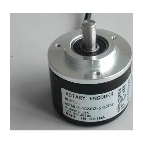 Incremental encoder ROTARY ENCODER ACT50 / 8-1024BZ-5-30TG2 5-30VDC