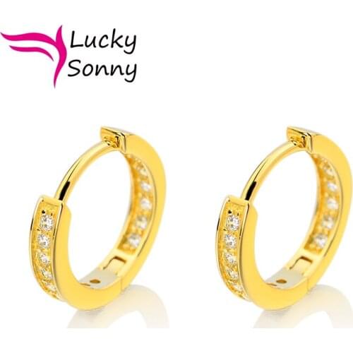 Hot Pendientes Brincos Fine Jewelry Original 925 Sterling Silver Huggie Earrings Cubic Zirconia Micro Paved Silver Hoop Earrings