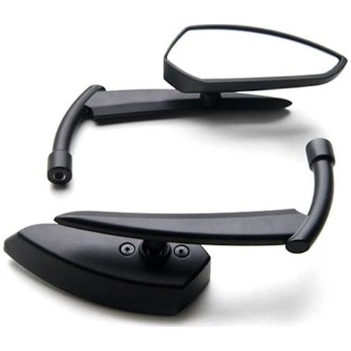 Brand new Custom Rear View Mirrors Black Pair For Kawasaki VN Vulcan Classic Drifter 800