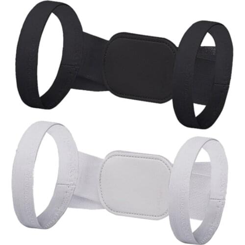 Hump Correction Belt Polyester Back Straightening Device for Adults and Children Posture Corrector Bone Care White Black