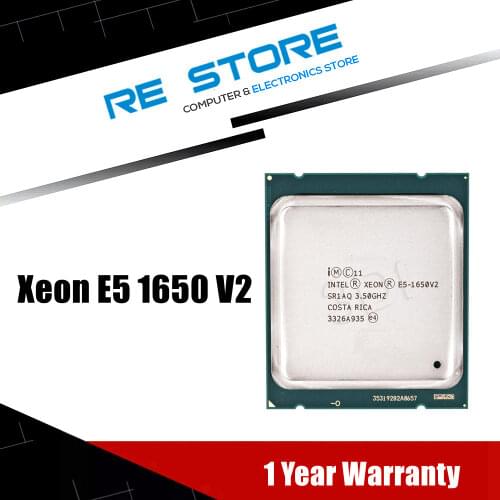 Intel Xeon E5 1650 V2 3.5GHz 6 Core 12Mb Cache Socket 2011 CPU Processor
