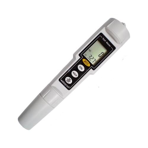 Pen Type Salt Meter Digital Display Salinometer Water-proof Test Range 0 To 1000 mg/L Water Tester Salinity Tester CT-3080