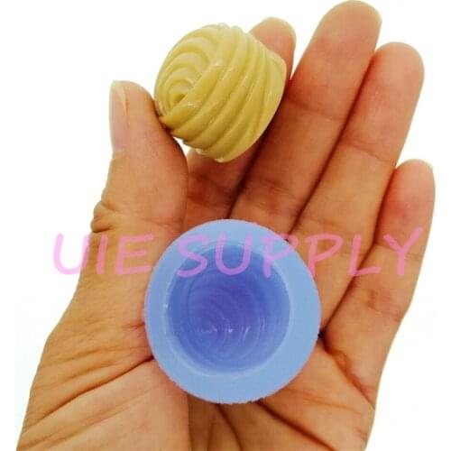 KYL212U 24.4mm x 18.4mm Chocolate Silicone Mold Candy Fondant Cake Decoration Craft Resin Clay Fake Food Miniaturesweets