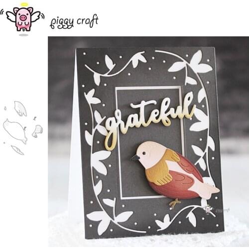 Piggy Craft metal cutting dies cut die mold Bird decoration Scrapbook paper craft knife mould blade punch stencils dies