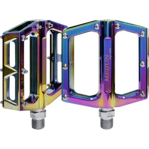 MEIJUN Bike Pedal 2 Bearings Anti-slip MTB Mountain Bike Pedal Sealed Bearing Pedals Bicycle Accessories