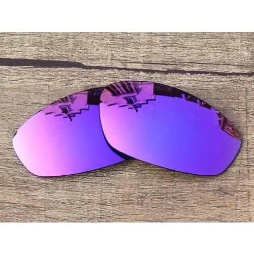 Vonxyz Violet Mirror Polarized Replacement Lenses for-Oakley Whisker Frame