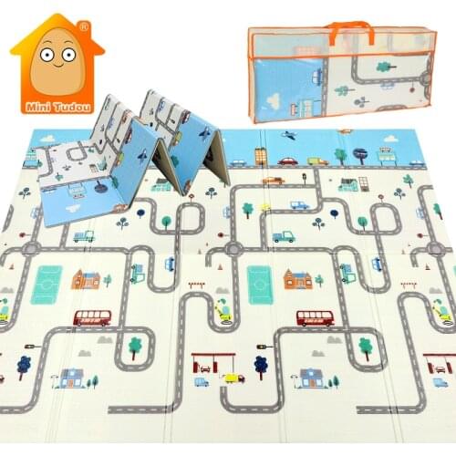 XPE Baby Play Mat Toy Folding Soft Crawling Rug Room Decoration Puzzle Activity Gym Carpet Game Pad Protection For Infant Gift