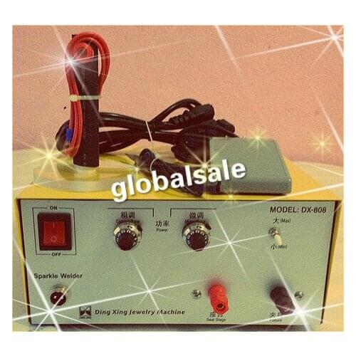 DX-80A Pulse Spot Welder Gold Silver Platinum etc. Jewelry Welding Machine+Handheld Pulse spot welding handles