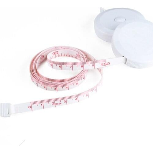 Portable 1.5M Mini Measuring Tape Tailoring Meter Ruler Sewing Cloth Tailor Seamstress Retractable Children Height Ruler