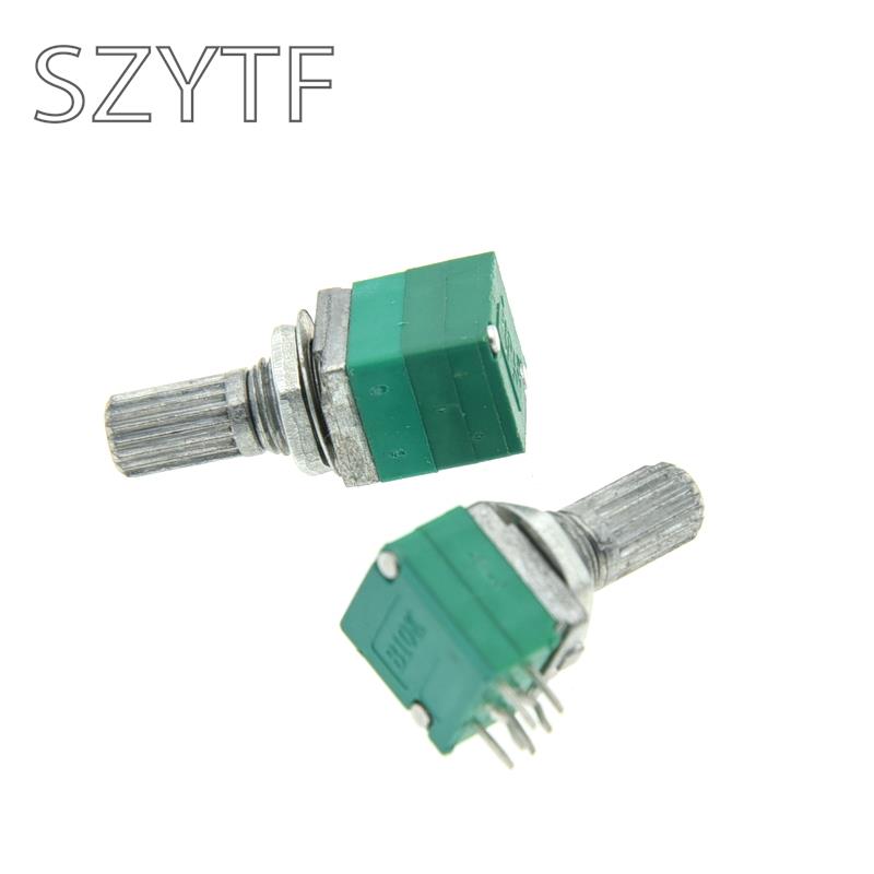 10pcs 5pin RV097NS single linked B5K B10K B20K B50K B100K B500K potentiometer
