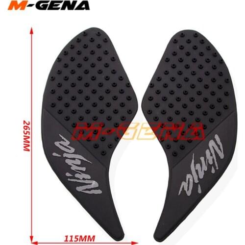 For Ninja250 Ninja 250 2008-2012 09 10 11 Motorcycle Protector Anti slip Tank Pad Sticker Gas Knee Grip Traction Side Decal