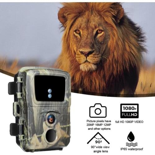 MINI600 Trail Hunting Camera 20MP 1080P Wildlife Forest Animal Cameras Wild Hunter Cam Mini600 Photo Trap Surveillance Tracking