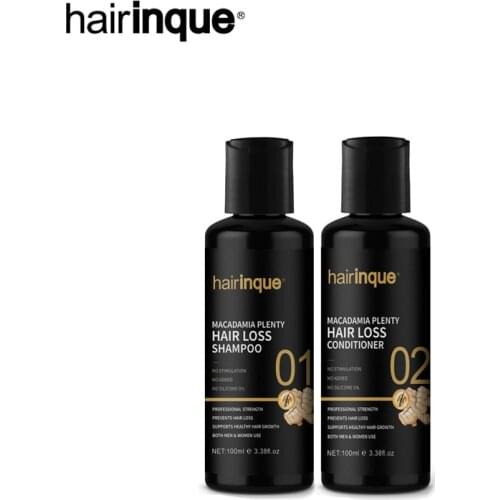 Hairinque Macadamia Plenty Hair Loss Shampoo Conditioner Set Anti Hair Loss Professional Hair Growth Treatment Thicken Hair Care