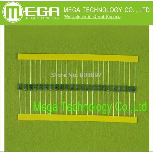 1000 PCS 1/4 WATT 1KR 1K 1/4W 1KOHM 1K Ohm 0.25W 1% Metal Film Resistors