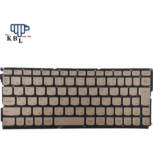 New For Lenovo Yoga 900S Japanese Language Backlit Laptop Gold Keyboard V154120AJ1-JA SN20K13918 PK131041B30