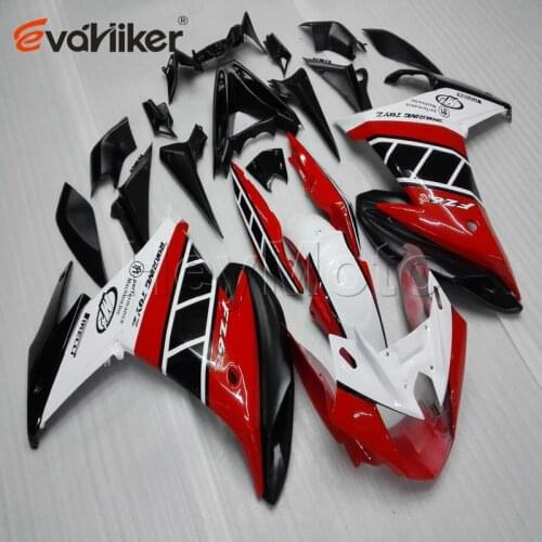 ABS Plastic fairing for FZ6 FZ6R 2009 2010 FZ6 09 10 FZ6R red white motorcycle panels Body Kit H2