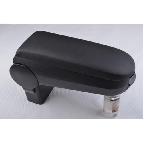 Free Shipping High Quality A Type Black Leather Center Console Armrest For Volkswagen VW Bora Golf Mk4 R32 GTI 1999-2004