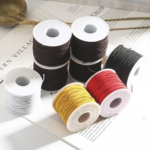 0.8/1/1.2/1.5mm Elastic Cord Jewelry Findings DIY Making Bracelet Necklace Beading Stretch Thread Beadwork Accessories Material