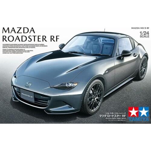 Tamiya 24353 1/24 Scale Model Sports Car Kit Mazda MX-5 RF Miata Roadster ND