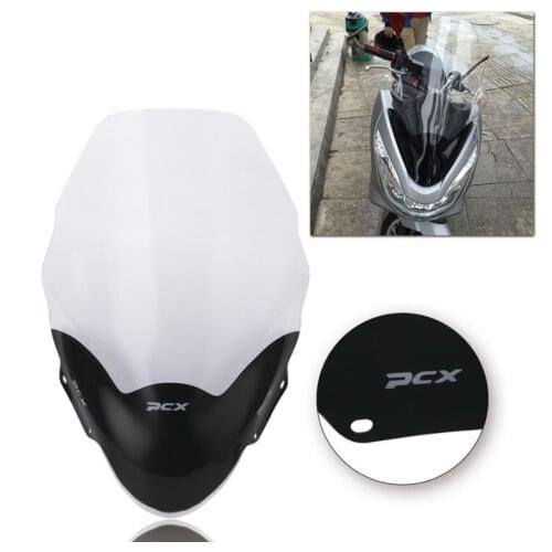 Windscreen Windshield Wind Deflector Shield Parabrisas For Honda PCX 125 150 PCX125 PCX150 2013-2017 Motor Scooter Accessories
