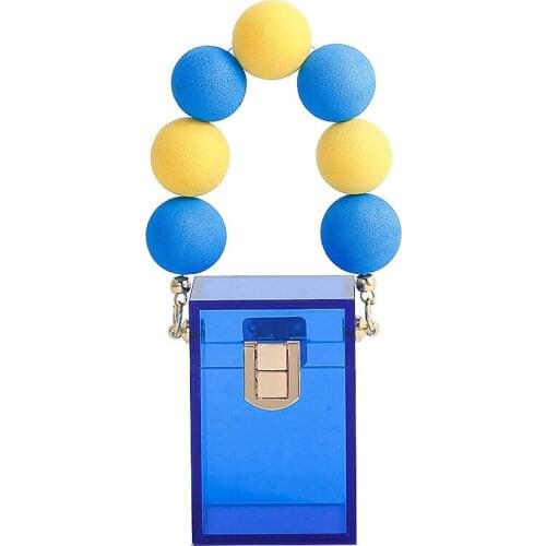 Women Fashion Bags Luxury Designer Handbag Jelly Clutch Purse Candy Color Acrylic Shoulder Crossbody Bags Trending Products 2021