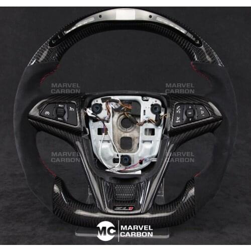 LED Performance Steering Wheel Display Compatible Chevrolet Camaro + 100% Real Carbon Fiber