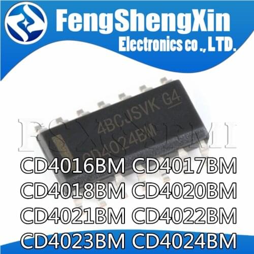 10pcs/lot CD4017BM HEF4017BT CD4017 HCF4017 SOP-16 CMOS COUNTER/DIVIDERS IC