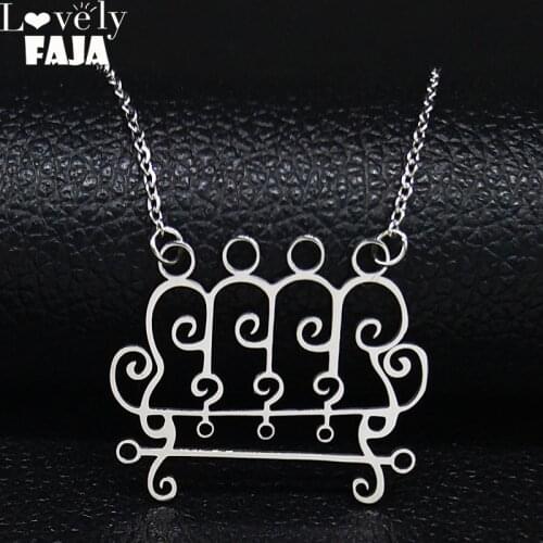 2021 Paimon sceal Sigil Lucifer Seal Satan Stainless Steel Necklace Baphomet Silver Color Necklace Hides Shirt Jewelry N3053S03