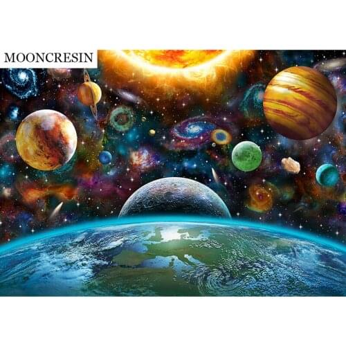 5D Diy Diamond Painting Landscape Starry Sky Cross Stitch Full Diamond Embroidery Mosaic Picture Rhinestone Decorations Maison