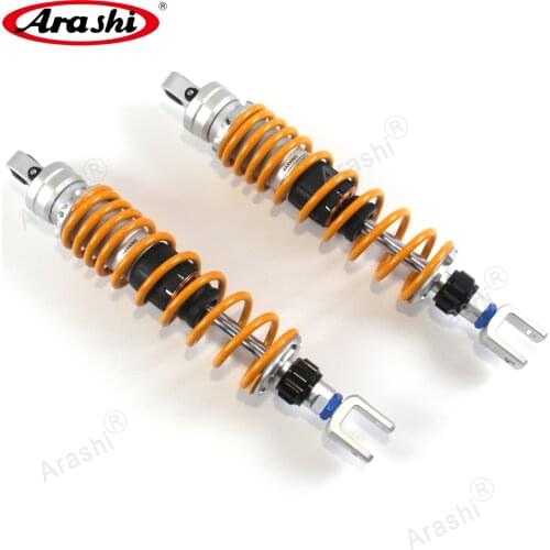 ARASHI 365mm / 14.3‘’ Adjustable Rear Shock Absorbers For DAELIM 250 250cc CNC Suspension Motorcycle Scooter Rear Absorber Parts