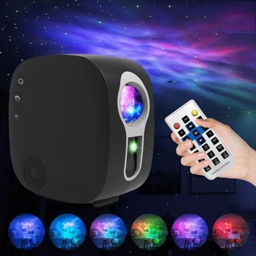 5W Colorful Bluetooth Connection Wireless Remote Control Laser Starry Sky Light Projector Night Light Bedroom Gift Home Decor