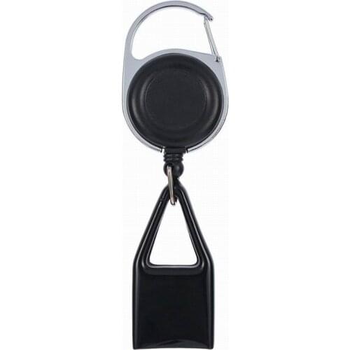 Lighter Leash Safe Stash Clip Retractable Keychain Smile Face Lighter Holder,Color and Pattern Send Randomly