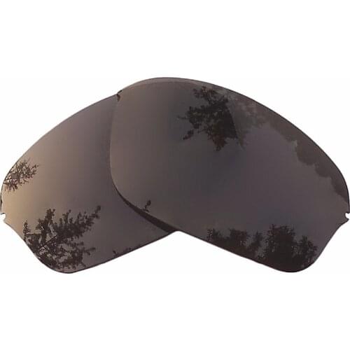 Black Replacement Lenses for Half Wire 2.0 Sunglasses Frame 100% UVA & UVB Anti-Reflective