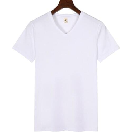 DIY you own logo design V neck t shirt