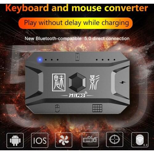 M1PRO Mobile Controller Gaming Keyboard Mouse Converter PUBG Mobile Controller Gamepad Bluetooth-compatible 5.0 for Android IOS