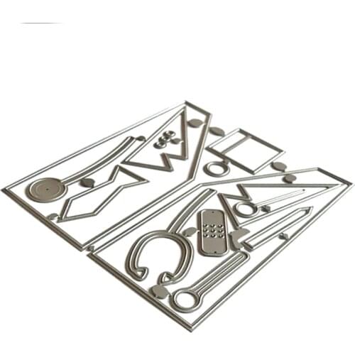 Doctor Clothes Metal Cutting Dies Stencil DIY Scrapbooking Album Paper Card Template Mold Embossing Decoration