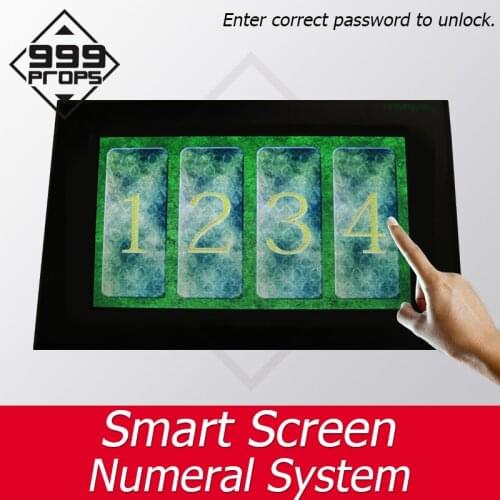 999PROPS Smart Screen number combination keypad live escape room enter correct password to unlock takagism game supplier