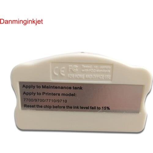 Chip resetter for epson stylus pro 9700 9900 7700 7890 9908 9910 7900 maintenance tank waste tank