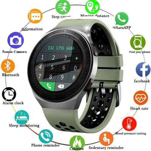 2021 New Bluetooth Call Smart Watch Men 8G Memory Card Music Player smartwatch For Android ios Phone Waterproof Fitness Tracker