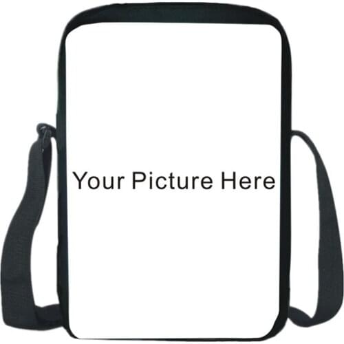 Customize Messenger Bag Custom Made Logo Image Link Backpack Casual Teens Shoulder Bag Fashion Crossbody School Bag