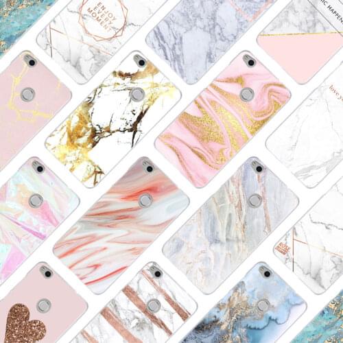 MLLSE Colorful marble gold texture Hard Case Cover for Huawei NOVA 3 3i 4 Honor V20 8X 8A 7A Pro 7X 7C 7S 8 9 10 Lite Play Hot