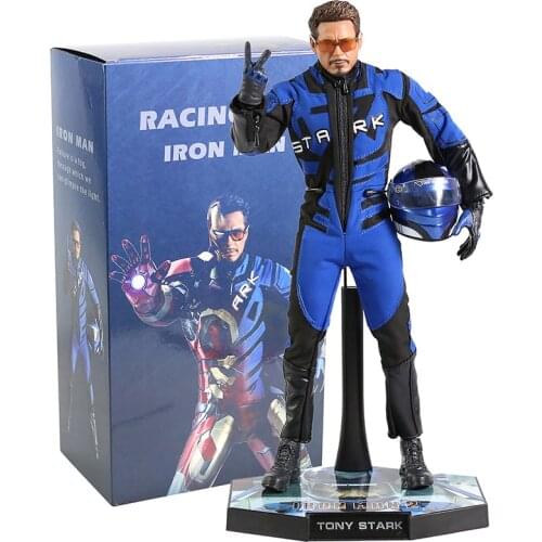 Iron Man Tony Stark Racing Suit Ver. 1/6 PVC Action Figure Collectible Model Toy
