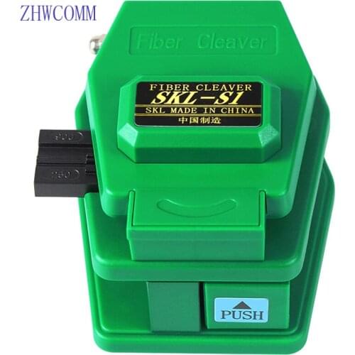 ZHWCOMM SKL-S1 Optical Fiber Cleaver High Precision 250um -900um optic fiber tools Optical Cable knives