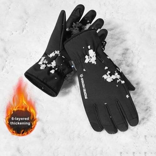 Winter Snow Gloves Waterproof Insulated Warm Touchscreen Gloves Snow Ski Gloves Warm Mountain Climbing Gloves for Men woman